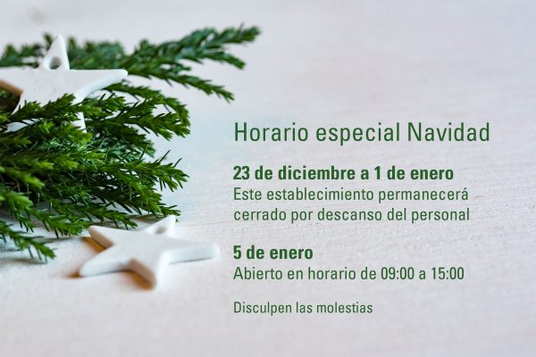 Del 23 de diciembre al 1 de enero la tienda de Santiago Interiores permanecerá cerrada por vacaciones de Navidad. | Cocinas Santos